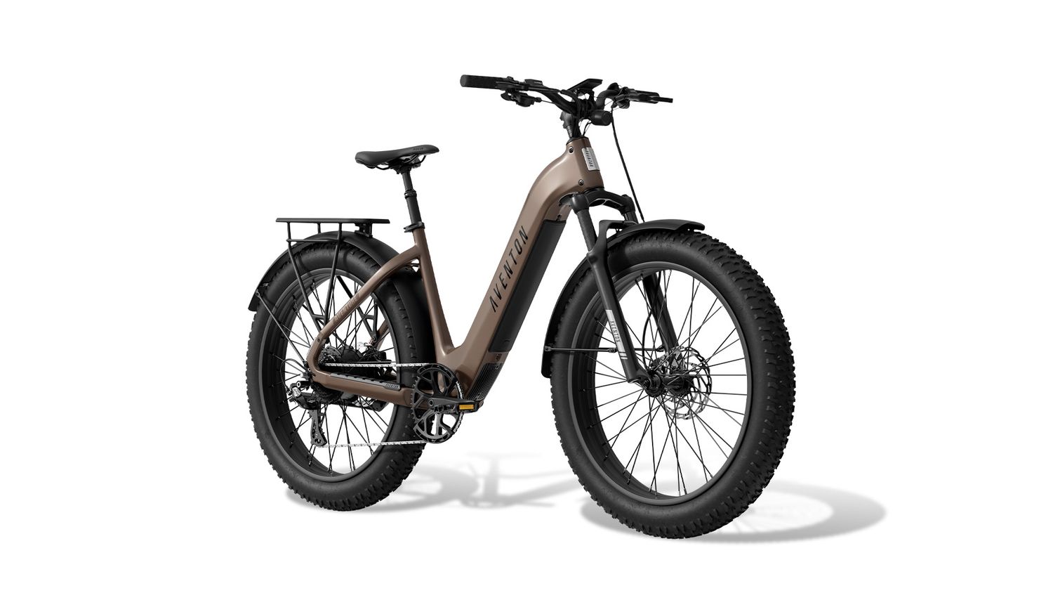 Aventon Aventure 3 Step Through, Size: Regular, Color: Java