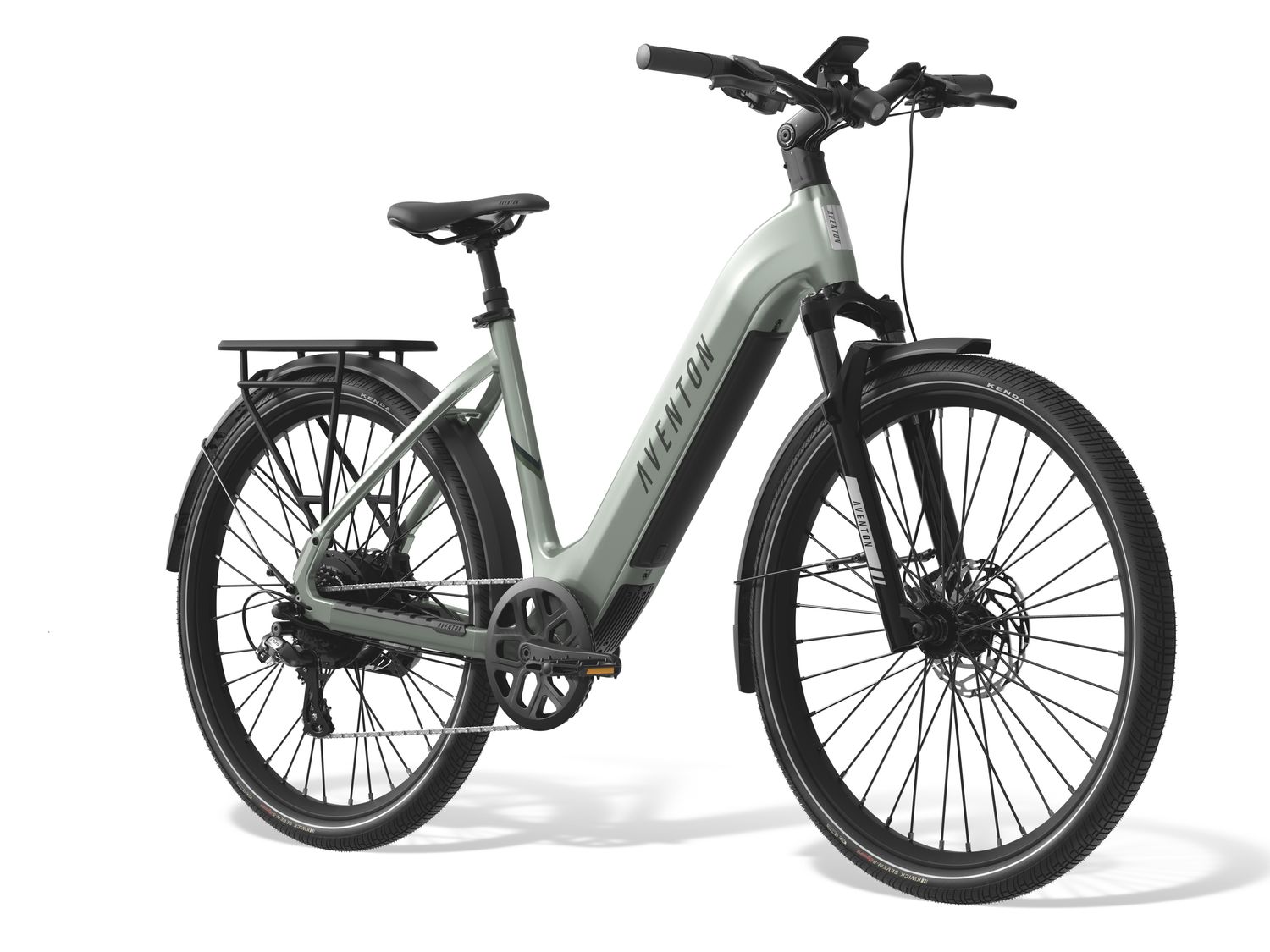 Aventon Level 3 Step Through, Size: Regular, Color: Glacier Mint
