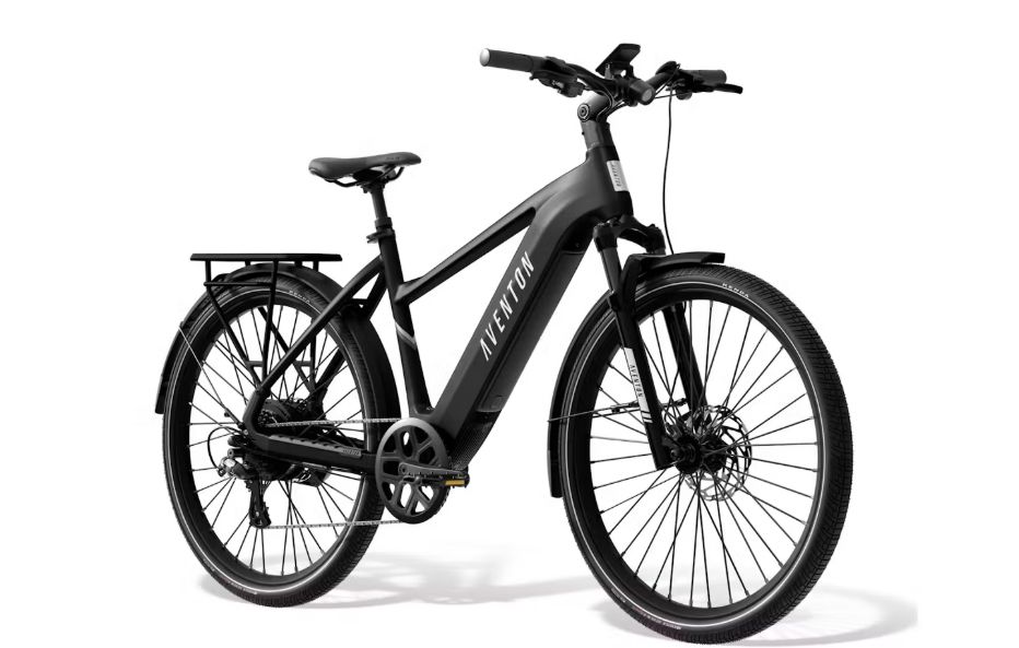Aventon Level 3  Kick Over, Color: Matte Black, Size: Regular