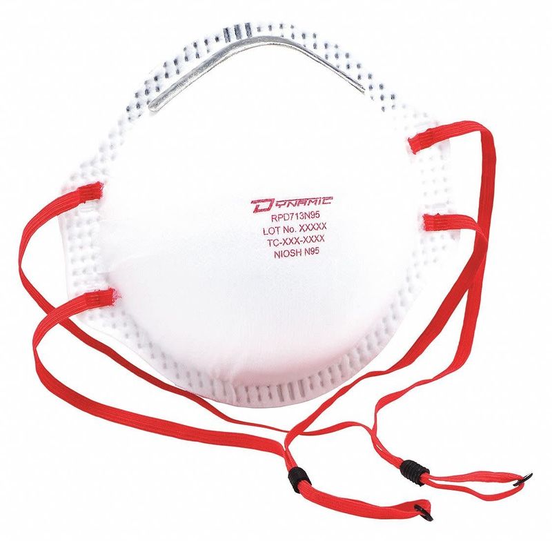 Disposable N95 Dust Masks 