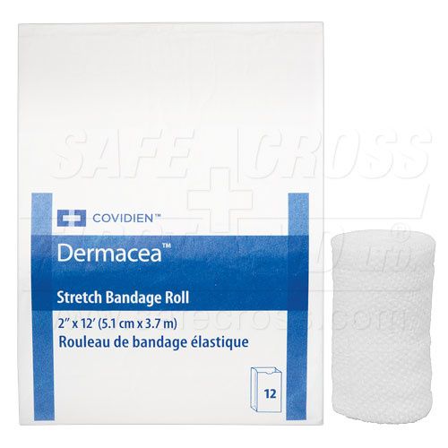 Conforming Stretch Bandages, 5.1 cm x 1.8 m, 12/Package