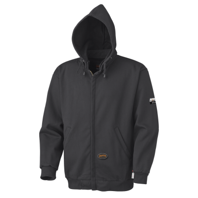 FR/ARC RATED ZIP STYLE HEAVYWEIGHT HOODIE - 100% COTTON FLEECE