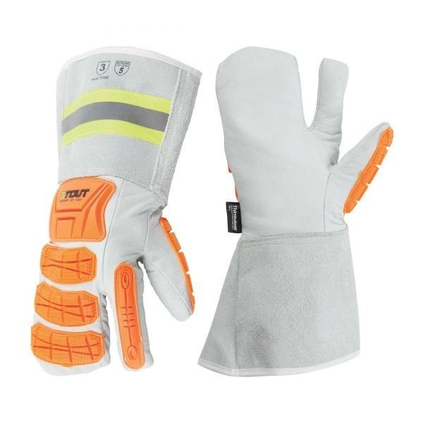 Platinum winter mitt, impact protection, ANSI cut 5, with C100 thinsulate + fleece