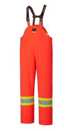 FR PU Rain bib pant - orange FR PU Rain bib pant - orange
