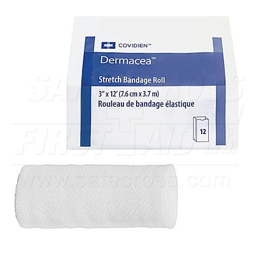 Conforming Stretch Bandages, 7.6 cm x 1.8 m, 12/Package