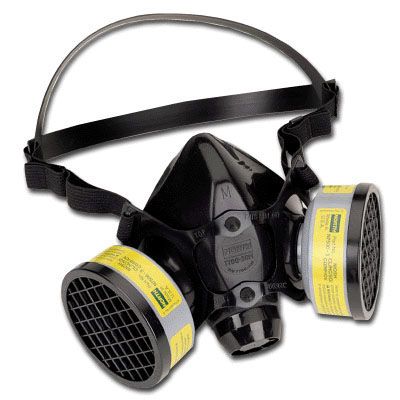 North 7700 Respirator Half Mask Respirator, Size: Small