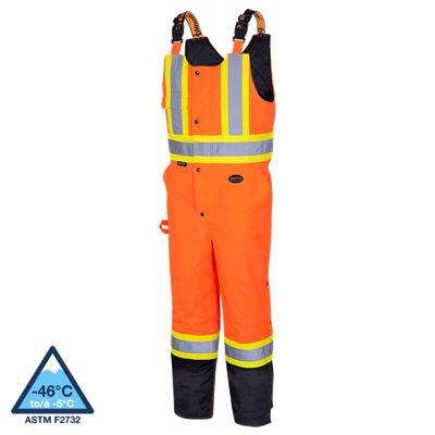 Hi-Vis Insulated Bib Overalls