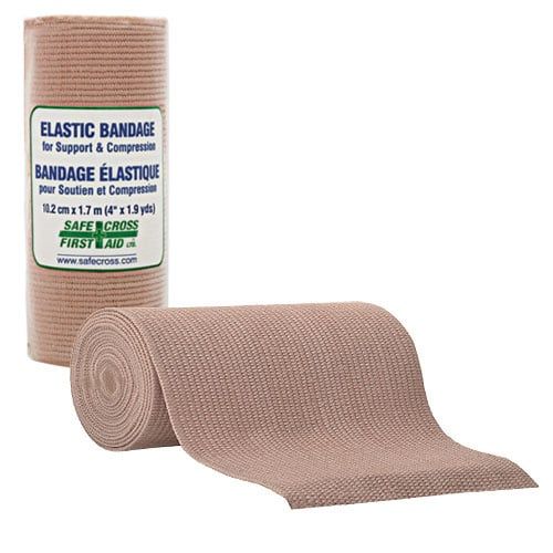 Elastic Support/Compression Bandage, 10.2 cm x 4.6m