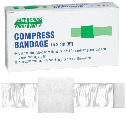 Compress Bandage 15.2X15.2cm (6X6)