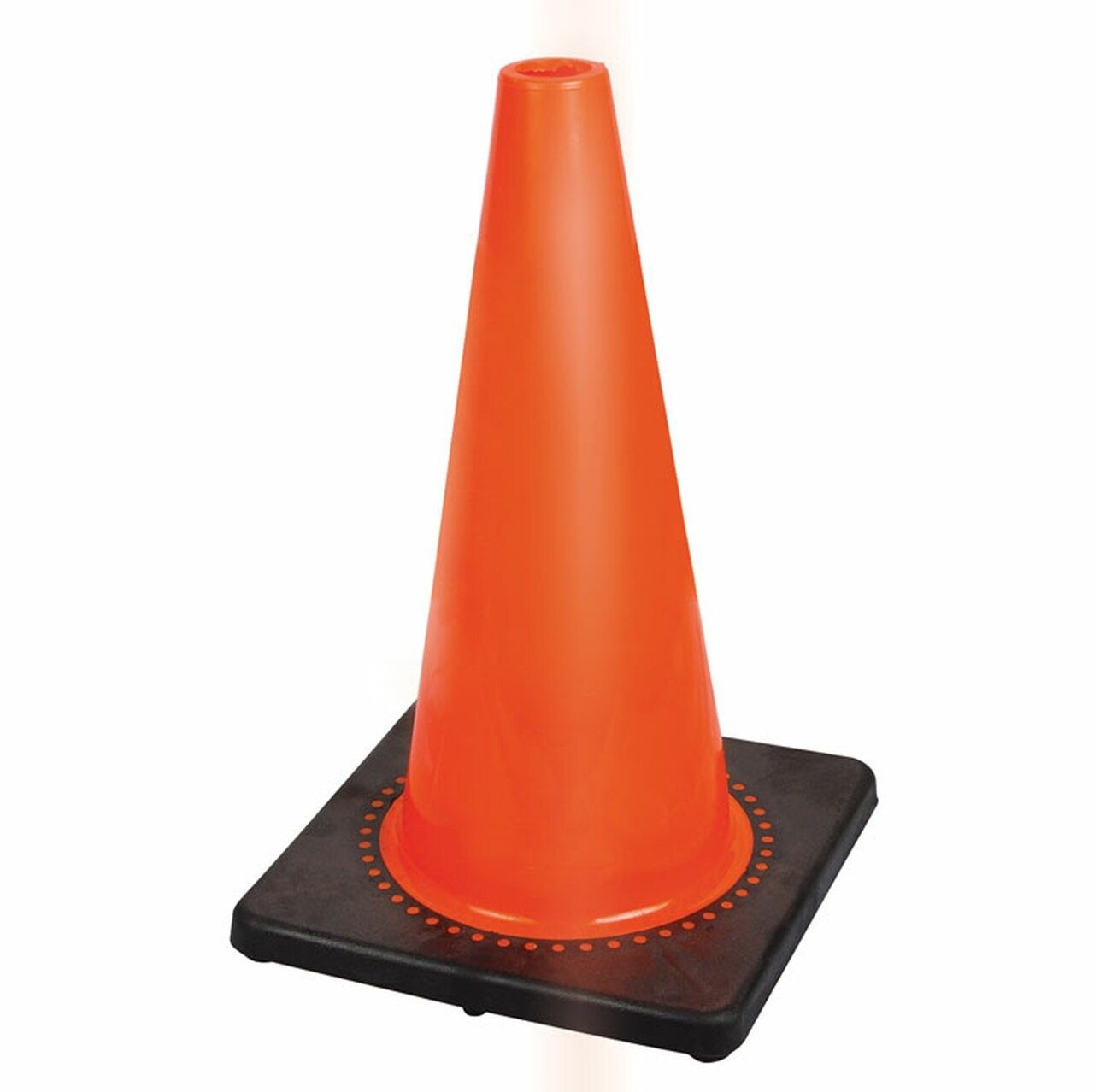 18'' Premium PVC Flexible Safety Cone No Band