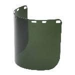 North Faceshield Formed 8 IN X 15 IN Green