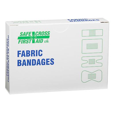 Assorted Fabric Bandages, Heavyweight  12&#39;s