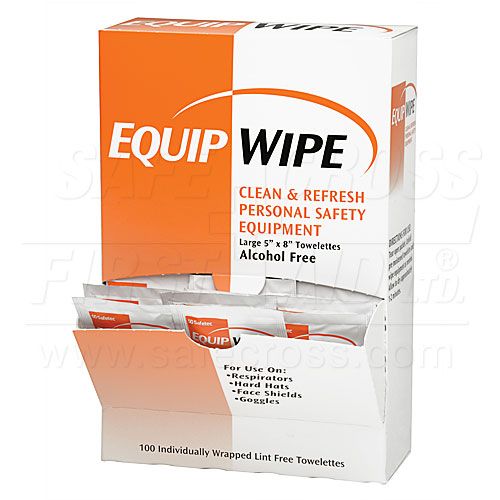 Equipment Wipe Towelettes, 100/Box