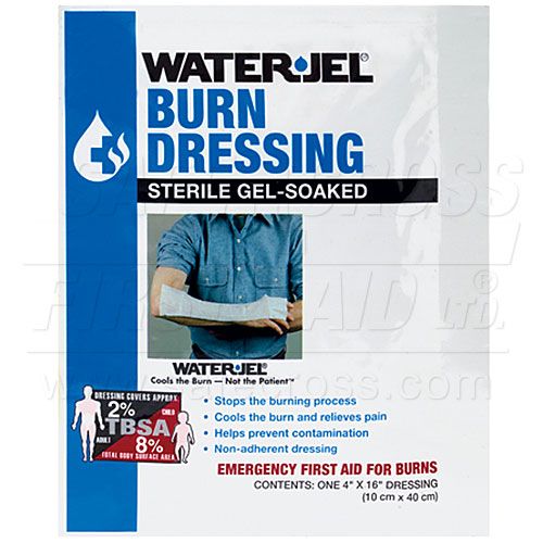 Water-Jel Burn Dressing, 10.2x40.6cm(4X16)