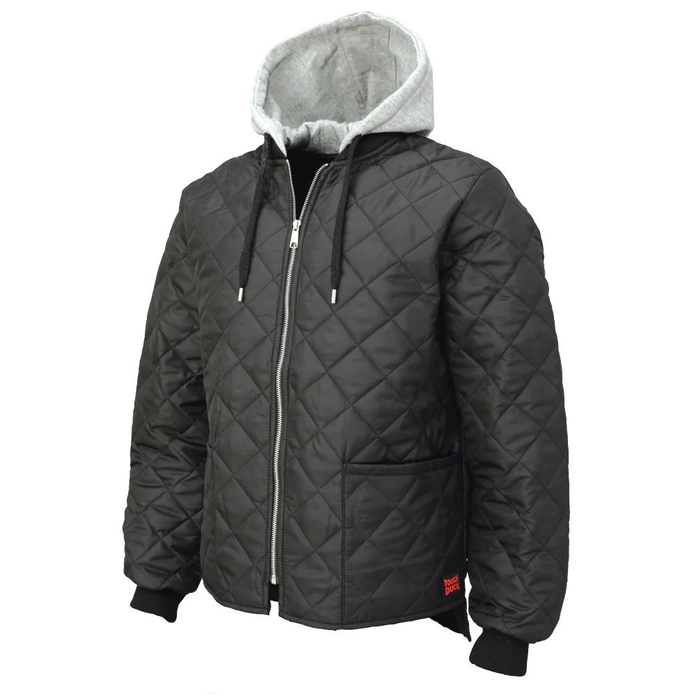 Quilted Hooded Freezer Jacket