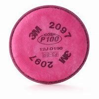 3M™ Particulate Filter, 2097, P100, with nuisance level organic vapour relief