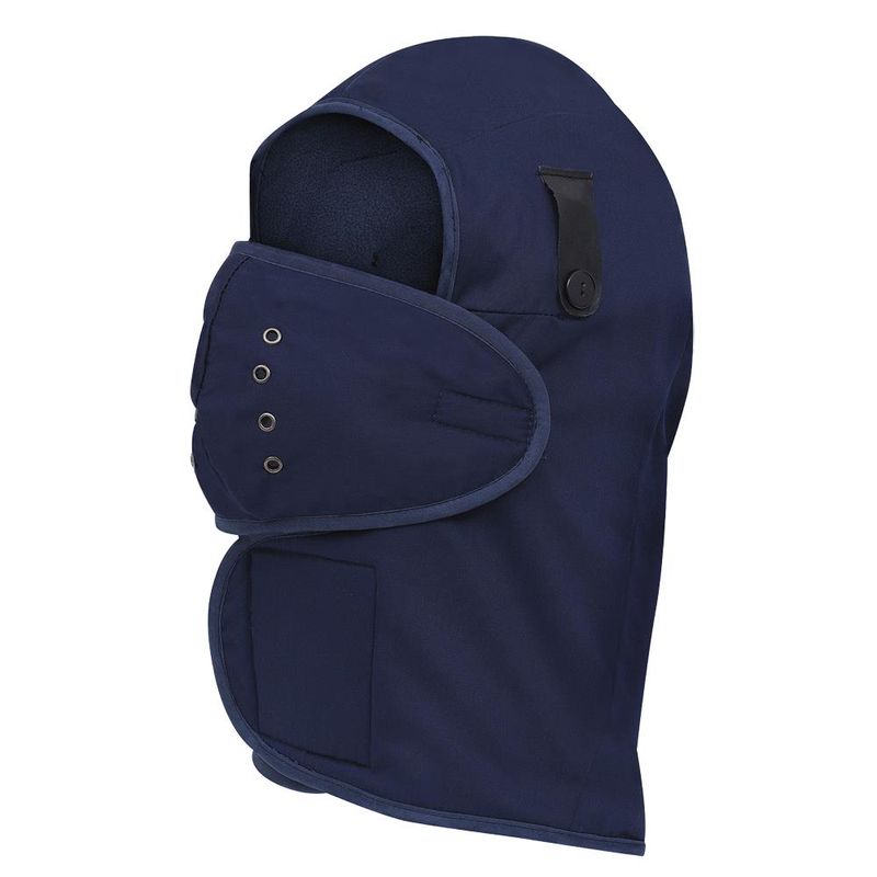 Navy Fleece-Lined Hard Hat Liner - O/S
