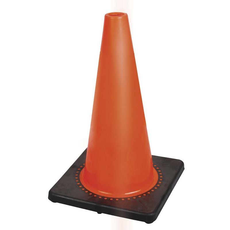 Premium PVC Flexible Safety Cone - 18&quot;/45 cm