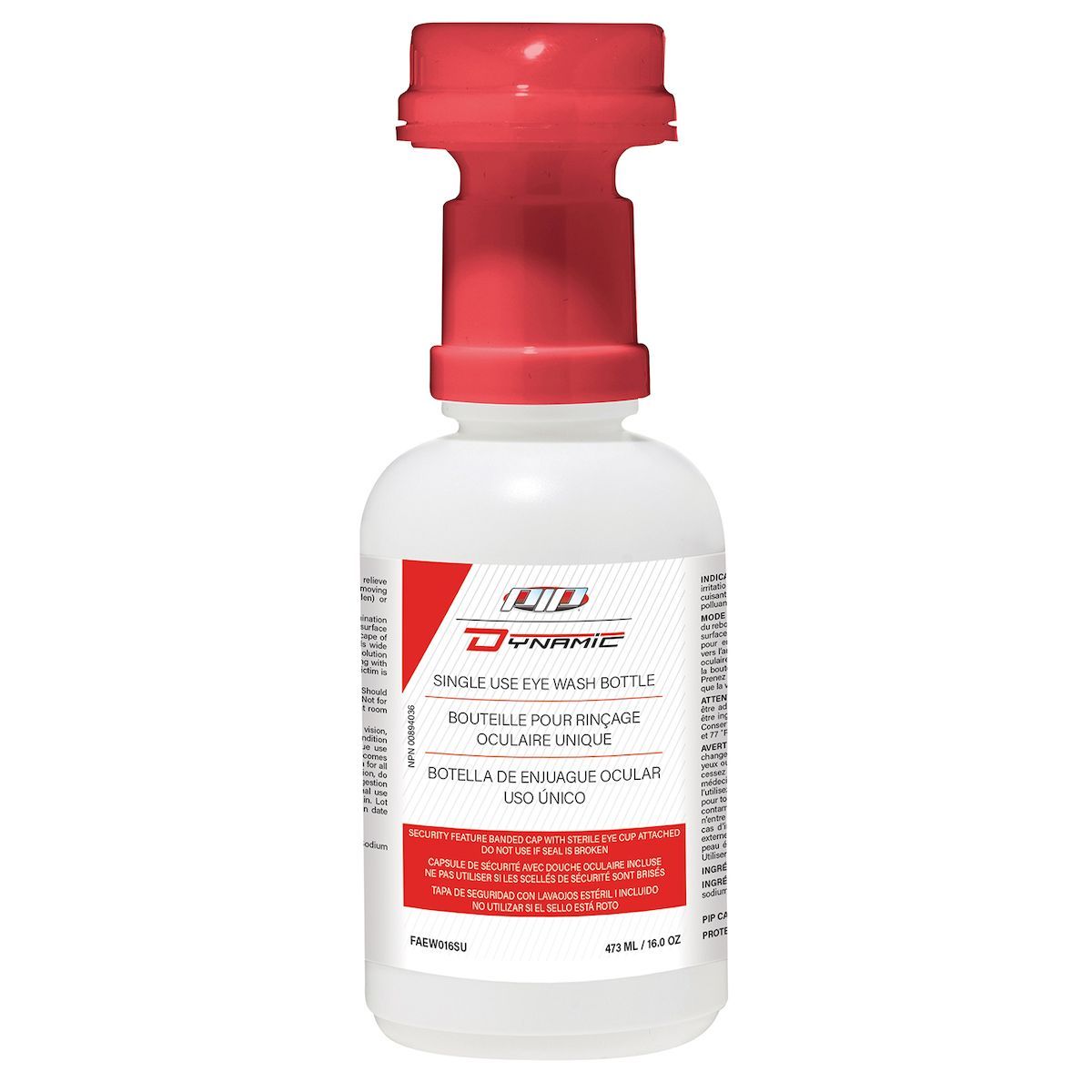 Dynamic Single Use Eye Wash