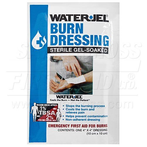 Water Jel Burn Dressing, Size: 4&quot;x4&quot;