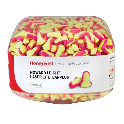 Howard Leight™ Laser Lite® Earplugs, Bulk - Canister