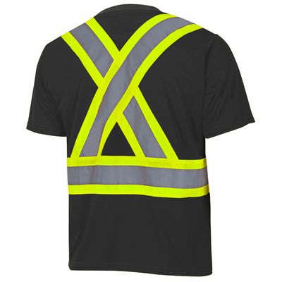 Hi-Vis Bird's-Eye Safety T-Shirt 