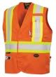 FR-TECH 88/12 FR VEST 7, Color: Orange, Size: S
