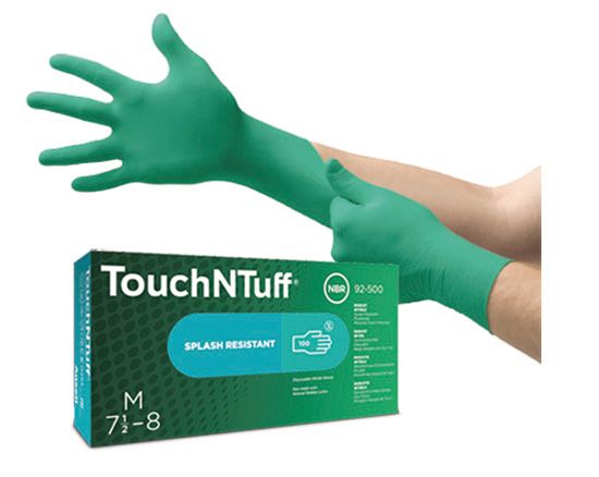 Touch N Tuff Ansull Nitrile Glove, Size: S