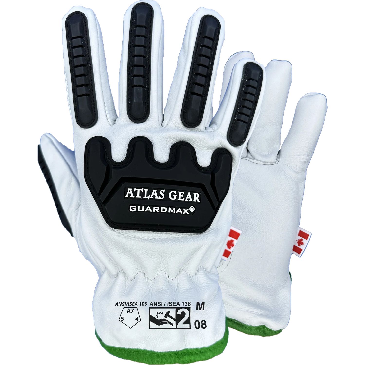 Atlas Guardmax Leather Impact gloves