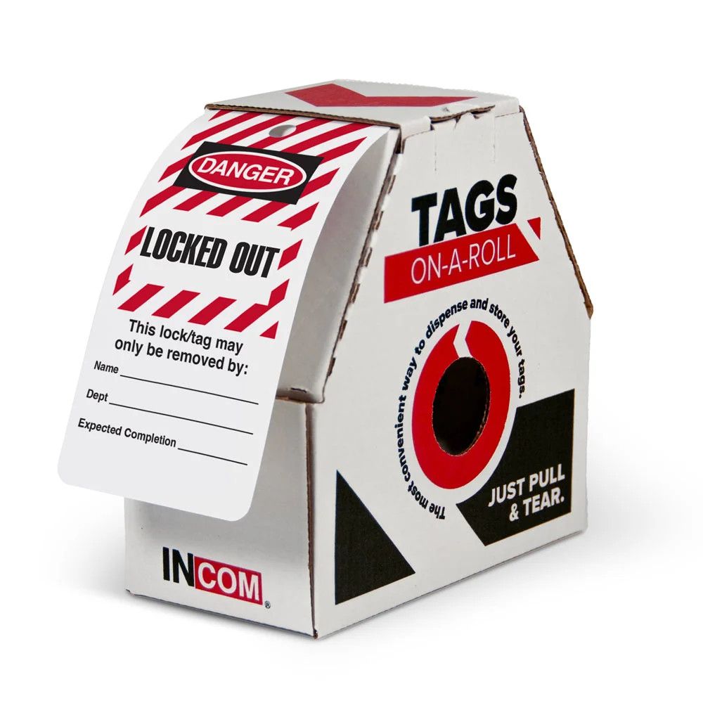 Danger Locked Out DuraPly (100/pkg)