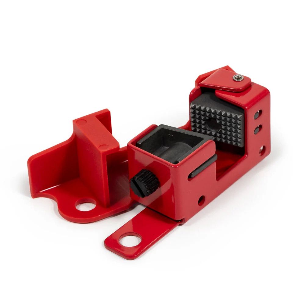 Red Medium 120V and 240V Circut Breaker  Lockout/Tagout Units