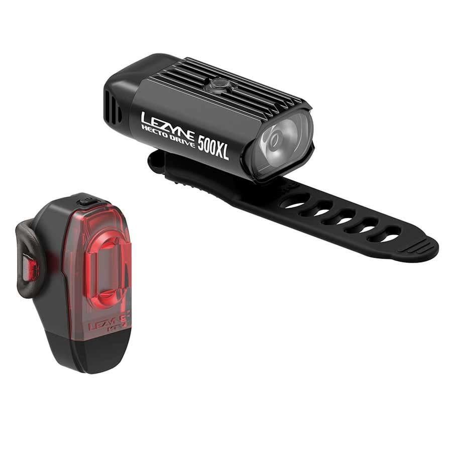 Lezyne, Hecto Drive 500XL / KTV, Light, Set, Black