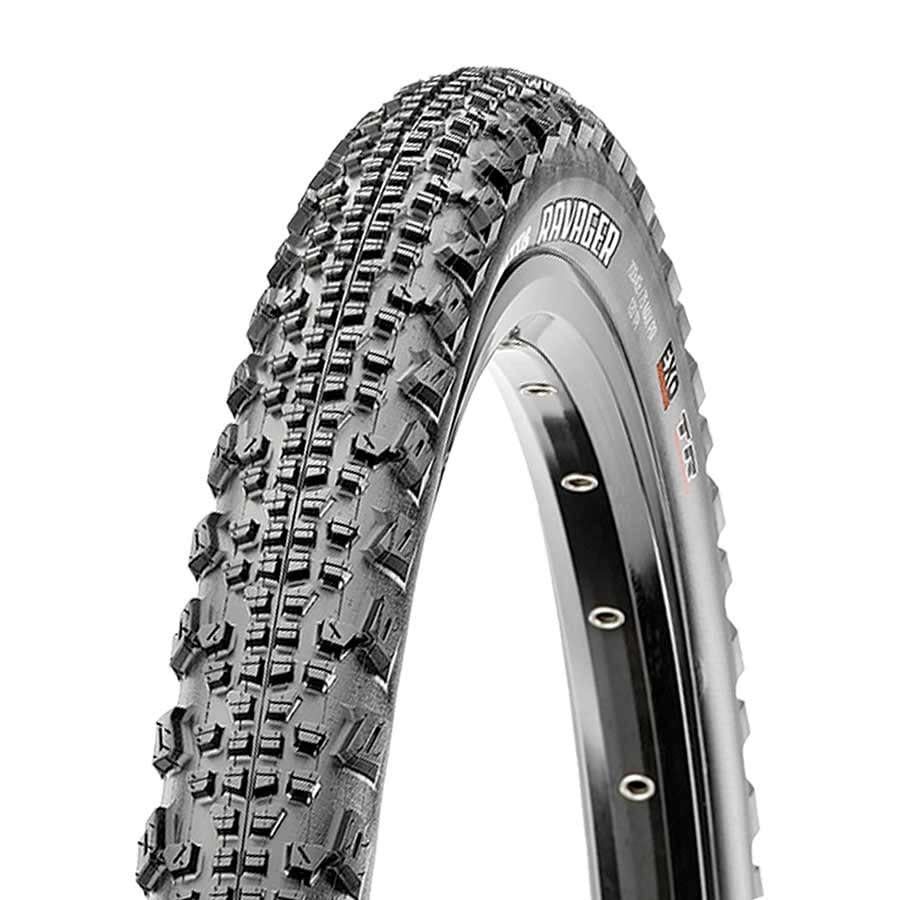 Maxxis, Ravager, 700x40C, Flding, Dual, Tubeless Ready, EX, 120TPI, 75PSI, Black