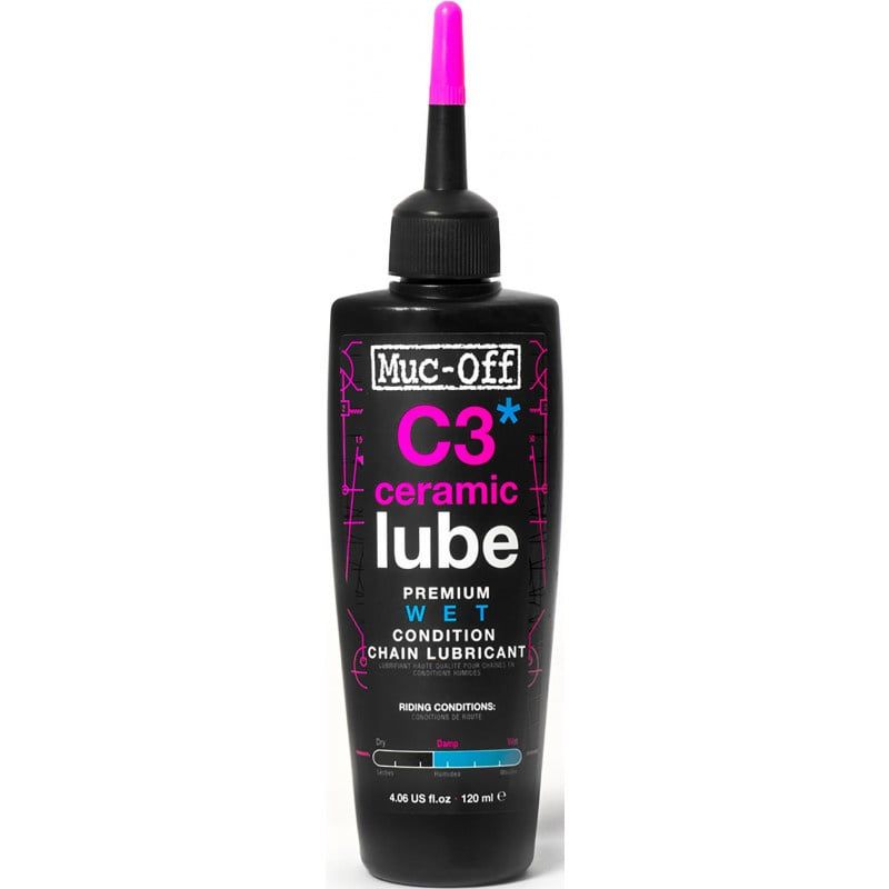 Muc-Off, C3 Wet Ceramic, Chain lubricant, 50ml