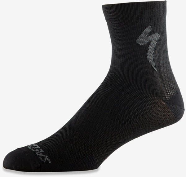 SOFT AIR MID SOCK BLK XL
