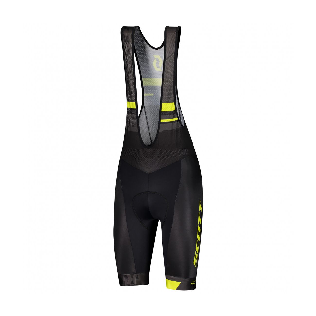 SCO Bibshorts M&#39;s RC Team ++ blck/sul yel XL