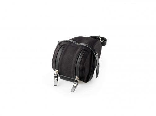 Brooks, Isle of Wight, Saddle bag, Black, Small