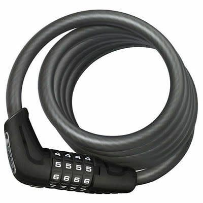 Abus, Tresor 6512C, Cable with 4 digit combination lock, 12mm x 180cm (12mm x 5.9&#39;)
