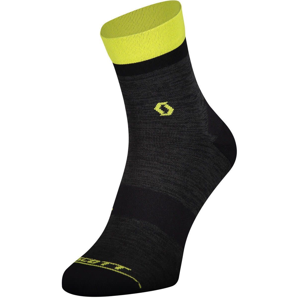 SCO Sock Trail Quarter dk gr/sul yl 39-41