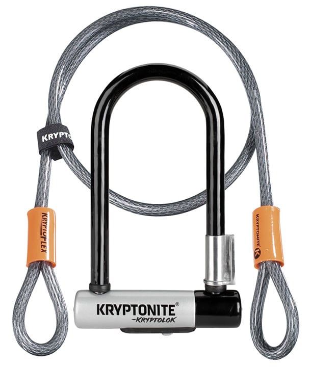 +KRYPTOLOK MINI-7 (BLK) W/4 CABLE
