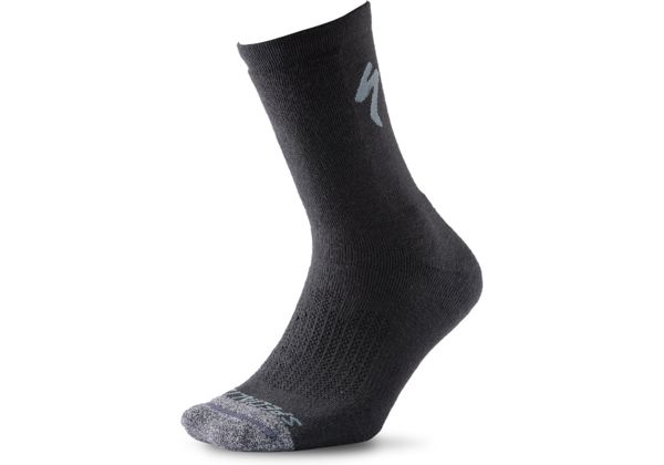 MERINO DEEP WINTER TALL SOCK BLK M