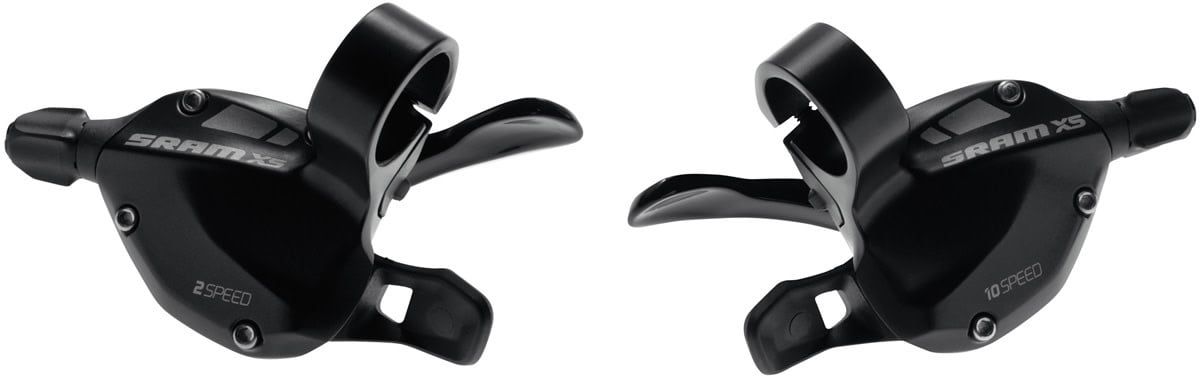 SRAM, X.5 Trigger shifter, 2x10sp, Pair
