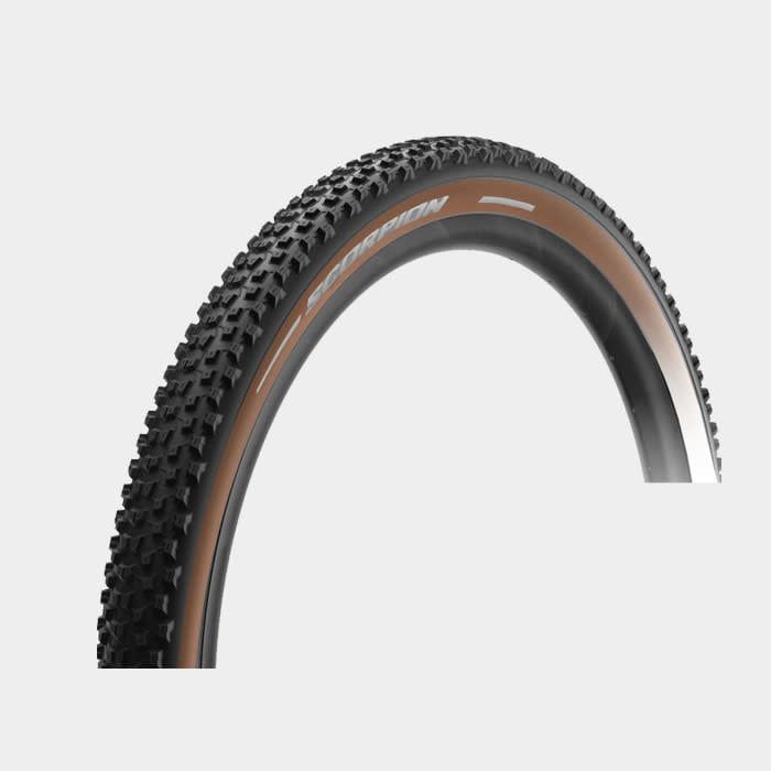 Pirelli, Scorpion XC M, Tire, 29x2.20, Folding, Tubeless Ready, Smartgrip, ProWALL, 120TPI, Tanwall