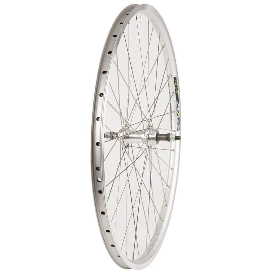 Wheel Shop, Evo Tour 19 Silver/ Formula FM-31, Wheel, Rear, 26&#39;&#39; / 559, Holes: 36, Bolt-on, 135mm, Rim, Freewheel