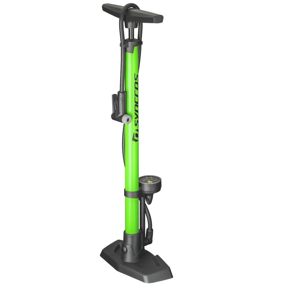 SYN Floor pump steel SFP-01 green 1size