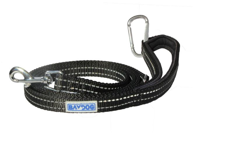 BAY DOG PENSACOLA LEASH, Color: BLACK