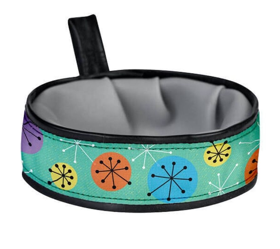 CYCLE DOG TRAIL BUDDY BOWL, Color: ATOMIC STARBURST