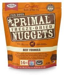 PRIMAL FREEZE DRIED BEEF 14OZ