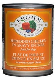 FROMM 4 STAR SHREDDED CHICKEN 12 OZ