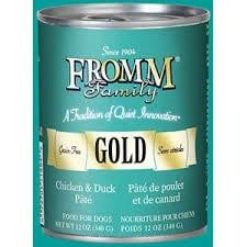 FROMM GOLD CHICKEN AND DUCK PATE 12.2 OZ